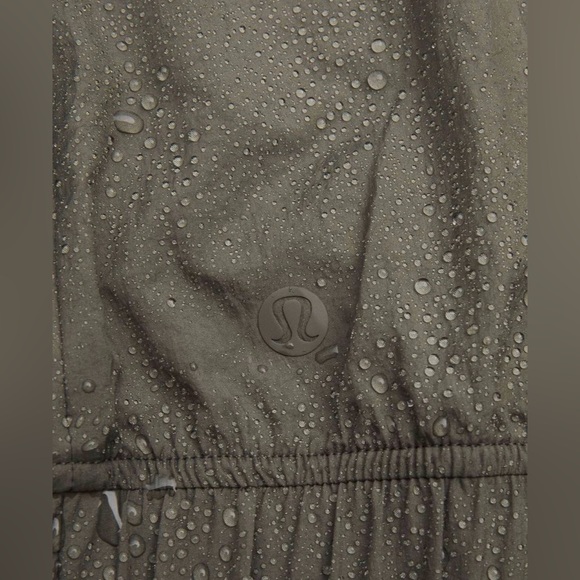 LULULEMON W3IPHS Nylon Collared Jacket *Retro Remix Set Army Green / Black - Picture 8 of 11